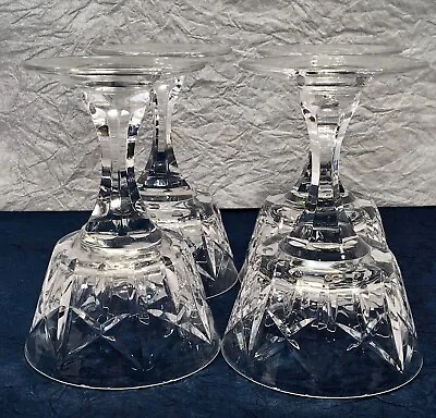 Buy 4 Vintage Royal Brierley Ascot Windsor Champagne Tall Sherbet Crystal Glass  • 85.24£