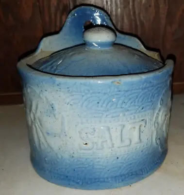 Buy Antique Salt Stoneware Crock • 29.01£