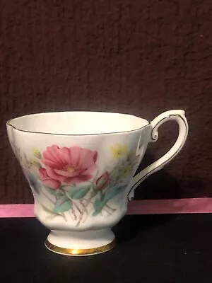 Buy Royal Grafton Fine Bone China Tea Cup Pink Flower With Bud           O • 4.82£