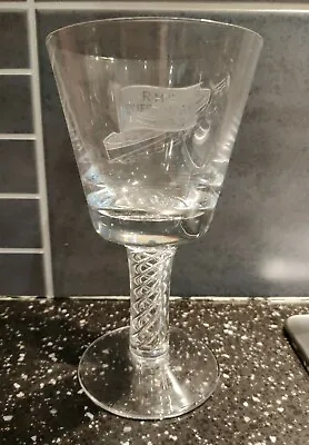 Buy RMS Queen Mary 1936-1967 Wine Glass Stuart Crystal Commemorative Goblet Ltd Edn • 65£