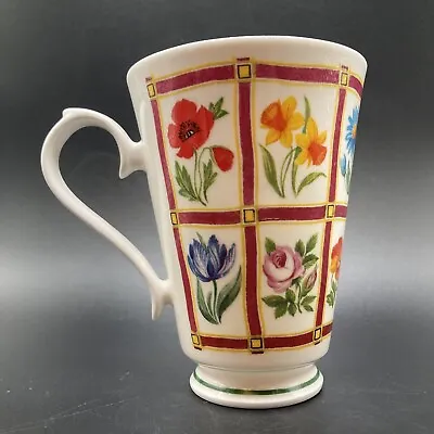 Buy Vintage 1996 Roy Kirkham Rosemary Floral Fine Bone China Mug Made In England • 19.95£