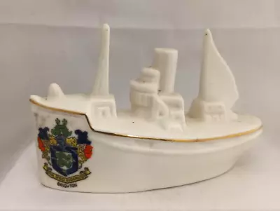 Buy Crested China WW1 Minesweeper BRIGHTON Crest • 11£