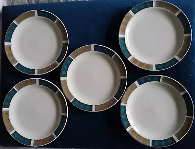 Buy Midwinter Fine Tableware. Five Tea Plates ( 6  ). Staffordshire Pottery England. • 5£