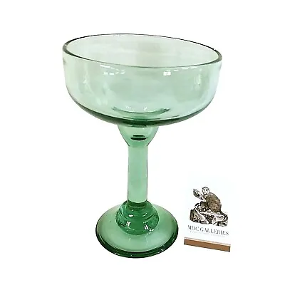 Buy Compote Fruit Bowl Table Centerpiece Glass Tall Stem Handblown Pontil Mark • 13.64£