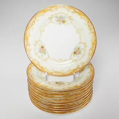 Buy Noritake M Floral Bread Plates 1930s 6.5  Vintage Set Of 11 • 76.72£