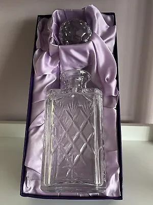 Buy Edinburgh Crystal Whiskey Decanter - Heavy Lead Crystal - Made In Uk - Vintage • 50£