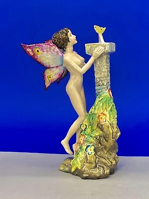 Buy Carlton Ware Hand Painted 25cm Nude Butterfly Girl Figurine - Colour Trial Rare • 180£