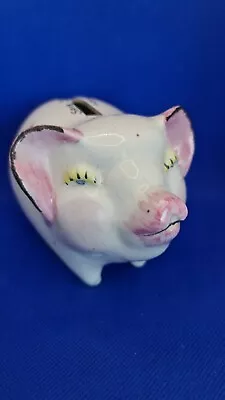 Buy Vintage Hastings Save Your Money Ceramic Pottery Pig Money Box Money Bank Saving • 9.99£