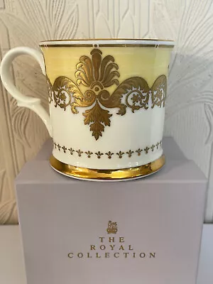 Buy The Royal Collection Buckingham Palace 1999 Bone China Damask Tankard / Cup • 5.99£