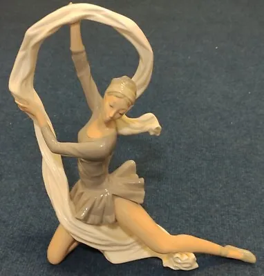 Buy Lladro / Nao Dancer With Veil. 12  High Porcelain Figurine RRP £250 • 80£
