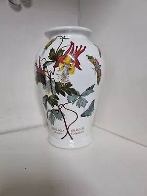 Buy Portmeirion Botanic Garden Slender Columbine Canton Vase, 16cm • 12.50£