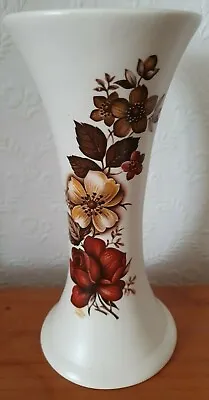 Buy Vintage Purbeck Gifts Poole Dorset Made In England Floral Pattern Vase 8.5   • 8.99£