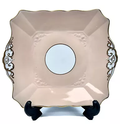 Buy Tuscan China  Plant  Cake Plate 780986 - Made In England 1940's • 86.74£