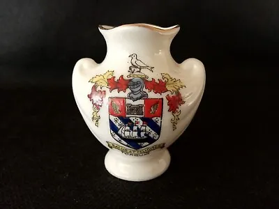 Buy Crested China - TORQUAY Crest - Ornate Vase - Arcadian. • 5.50£