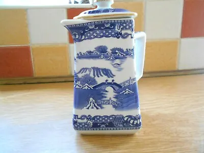 Buy Ringtons Willow Pattern Lidded Water Jug 1997 By Wade • 8.99£