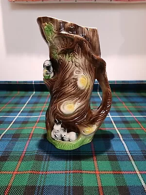 Buy Eastgate Pottery Vase/Jug With Rabbits And Squirrel • 3.50£