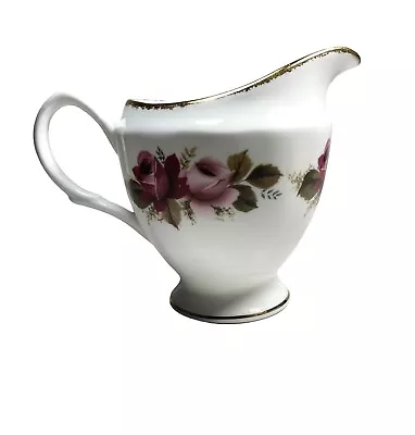 Buy Mayfair Fine Bone China Milk Jug / Creamer Roses Design Staffordshire England • 9.99£