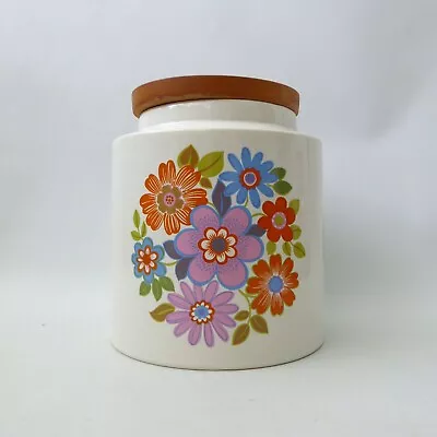 Buy Vintage Eastgate Withernsea Storage Canister, Hornsea Interest. Retro Floral Jar • 39£
