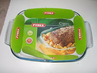 Buy Pyrex Clear Glass Oval And Rectangular Roasters : Choice Of Styles And Sizes • 14.99£