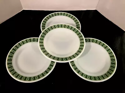 Buy Vintage & Rare PYREX Tableware By Corning  Darby Green  Dinner Plates Set Of 4 • 29.35£