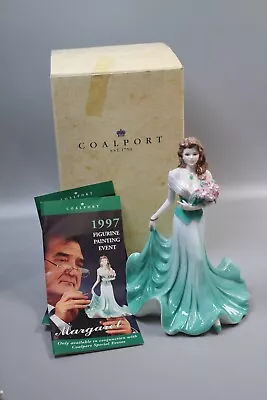 Buy Coalport Ladies Of Fashion Margaret Figure From 1997 Figurine Painting Event • 35£