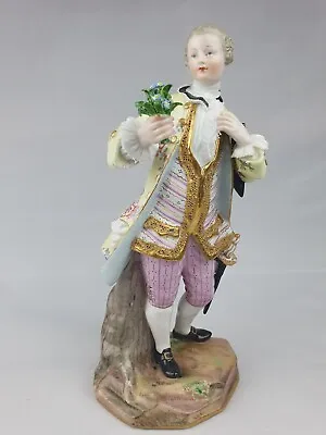 Buy Meissen Gallant With Flowers • 600£