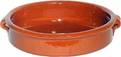 Buy Traditional Spanish Terracotta Dish / Cazuela Glazed Oven & Gas Safe 17cm-40cm • 11.95£