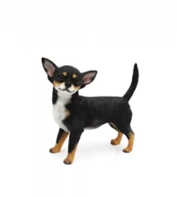 Buy Chihuahua Black And Tan Dog Ornament Figurine Gift Boxed • 11.60£