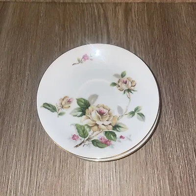 Buy Lynmore Fine China Golden Rose Saucer Set Of 4 • 21.02£