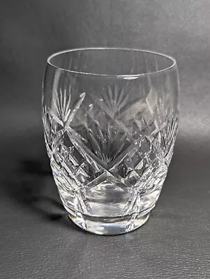 Buy 2 X Webb Corbett Crystal Whiskey Glasses / Tumblers Stemless Vintage Quality • 15.99£