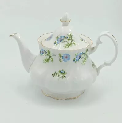 Buy A Beautiful Vintage Richmond Blue Poppy Tea Pot • 16.95£