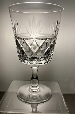 Buy Vintage Royal Brierley Crystal Wine Glass “Bruce” (220ml) • 9.99£