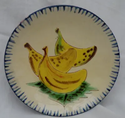 Buy Traditional  Spanish Ceramic Hand Painted Plate By Catalan Puigdemon, Circa 1960 • 22.99£