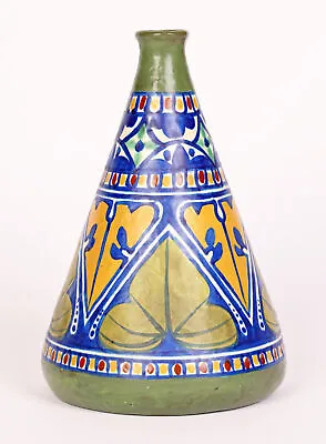 Buy James Plant Hanley Early Art Deco Hand Painted Art Pottery Vase • 250£