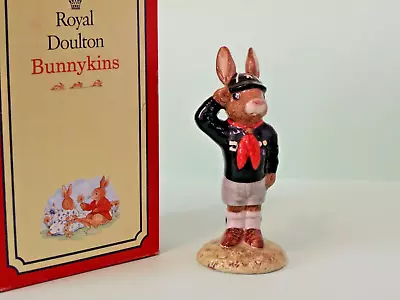 Buy Royal Doulton Bunnykins Figurine Be Prepared Scout Rabbit Figure & Bunnykins Box • 13.99£