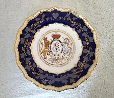 Buy Limited Edition ROYAL CROWN DERBY PLATE Commissioned By Govier's Of Sidmouth  • 10£