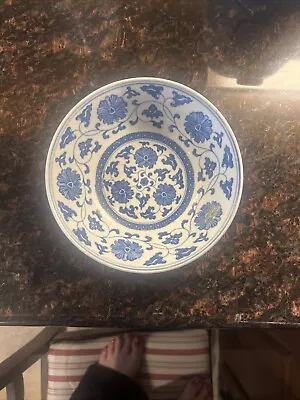 Buy Chinese Blue White Porcelain Dinnerware Bowl • 23.14£