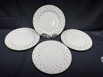 Buy Johnson Brothers  THISTLE  Laura Ashley ~ Set Of 4 ~ Dinner Plates ~ 9 7/8  • 46.32£