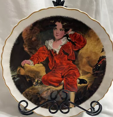 Buy James Kent Old Foley Collector Plate Frederic,Lord Leighton  The Red Boy”. • 10.42£