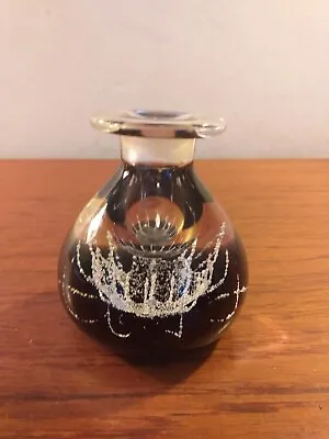 Buy Caithness Art Glass Perfume Bottle Seagrass Missing Stopper Lid • 15£
