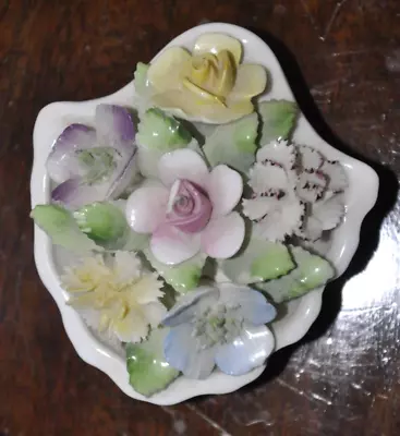 Buy Royal Doulton Bone China Springtime Flowers In Sea Shell 3.5  • 18£