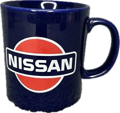 Buy Nissan Mug Car Coffee Cup Staffordshire Tableware Made In England Blue Red White • 11.99£