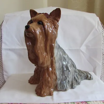 Buy BESWICK LARGE YORKSHIRE TERRIER FIRESIDE DOG MODEL No. 2377 PERFECT CONDITION • 45£
