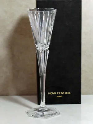 Buy Hoya Crystal Starburst Sherry Glass Stemware Japan, 7'H, Original Box • 153.68£