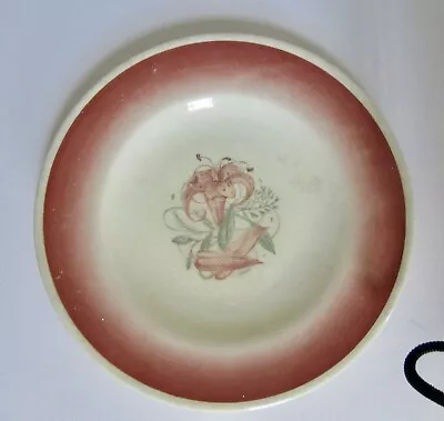 Buy SUSIE COOPER TIGER LILY PLATE 15CMS SIDE PLATE - Dark Pink • 7.99£