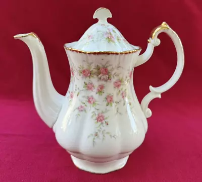 Buy Vintage Paragon Victoriana Rose Fine Bone China Coffee / Tea Pot England • 115.81£
