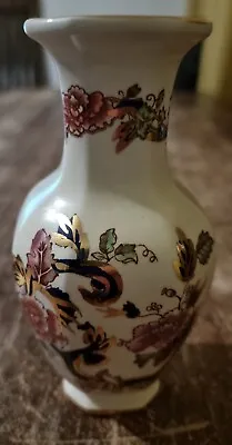 Buy Vintage Masons Ironstone China Blue Mandalay Small Vase • 15£