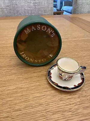 Buy Masons Ironstone Miniature Teacup And Saucer • 10£