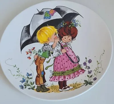 Buy POOLE Pottery Plate Puppy Love G Gottshlich Vintage 1970s Doll Ragdoll ❤️  • 5.99£