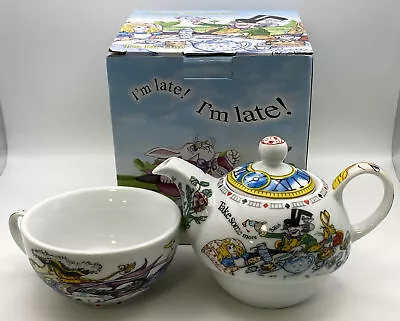 Buy Paul Cardew Alice In Wonderland Tea For One Teapot & Oversized Cup Set - NEW • 34.52£